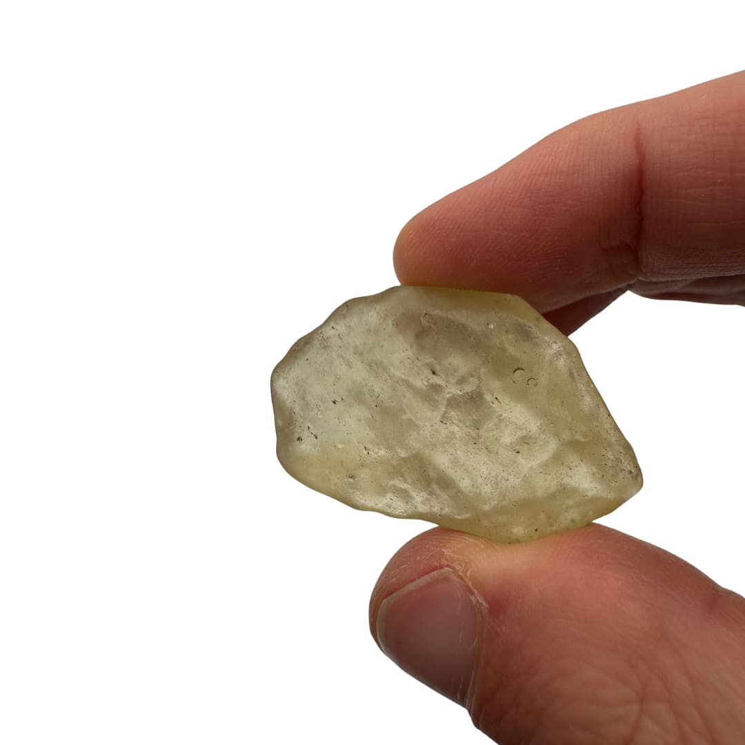 Verre Libyque 9g - Tektite d'Or du Sahara (Pièce Unique)