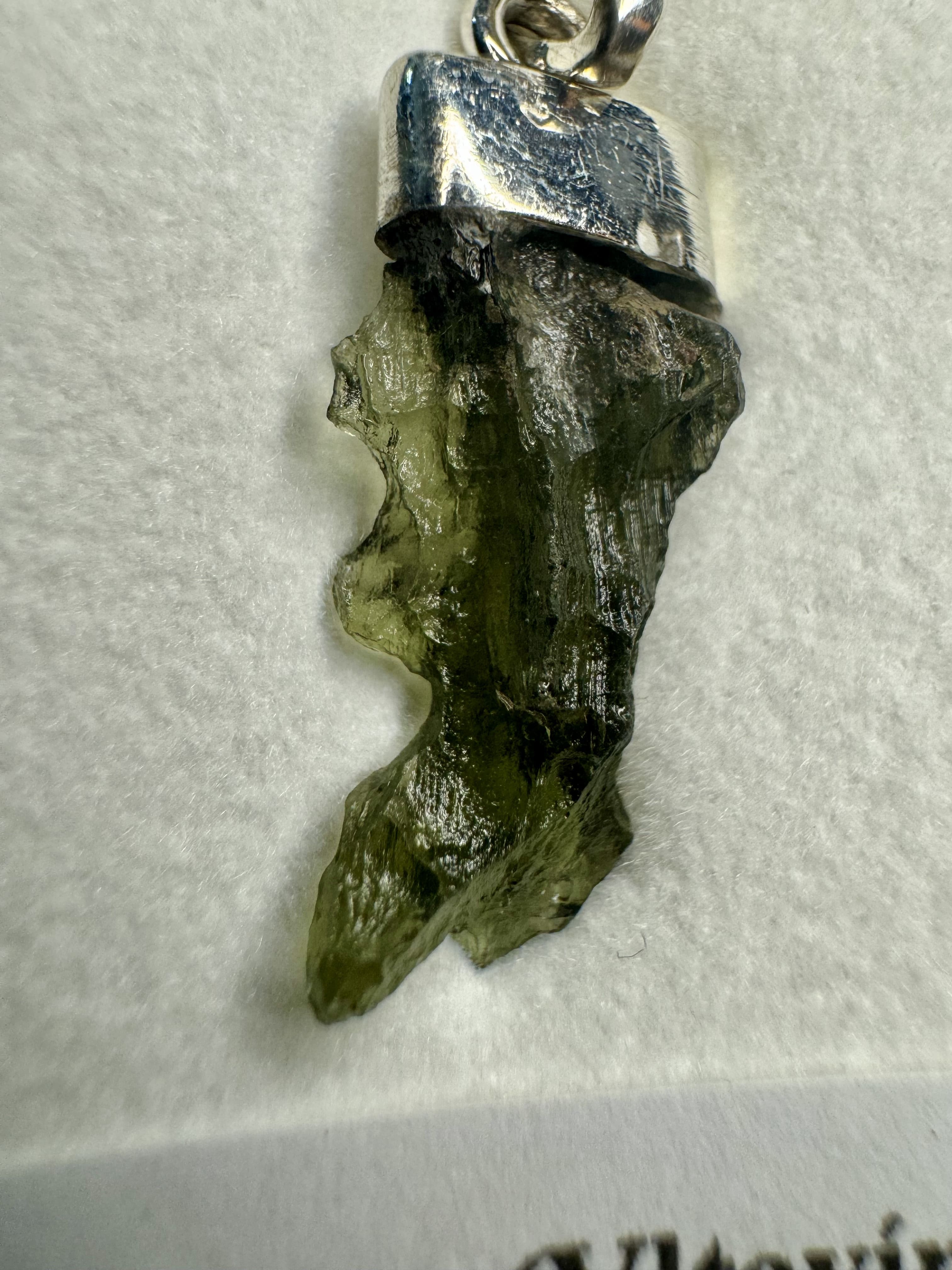 moldavite naturelle