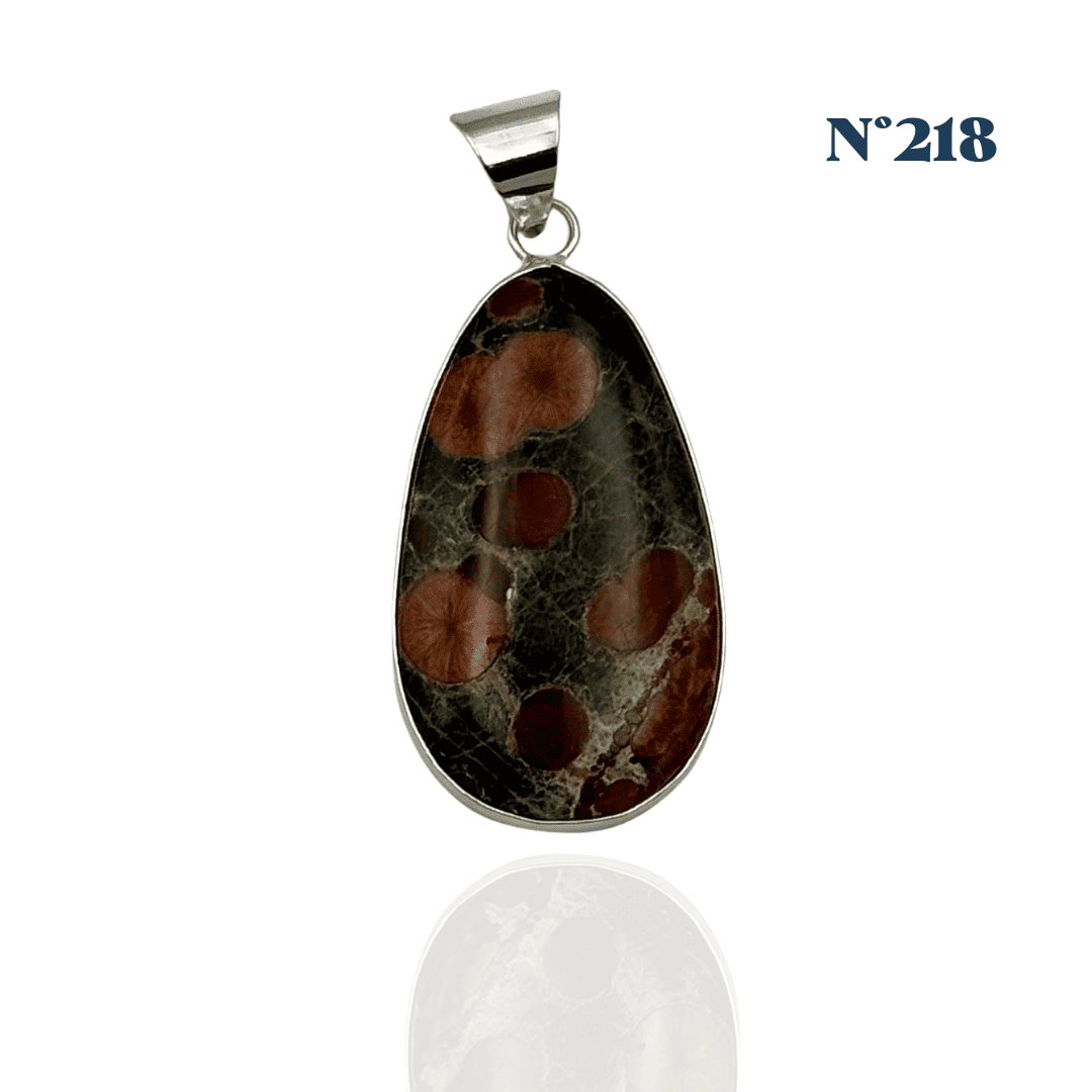 Pendentif Obsidienne Cacahuète – Protection et Transformation