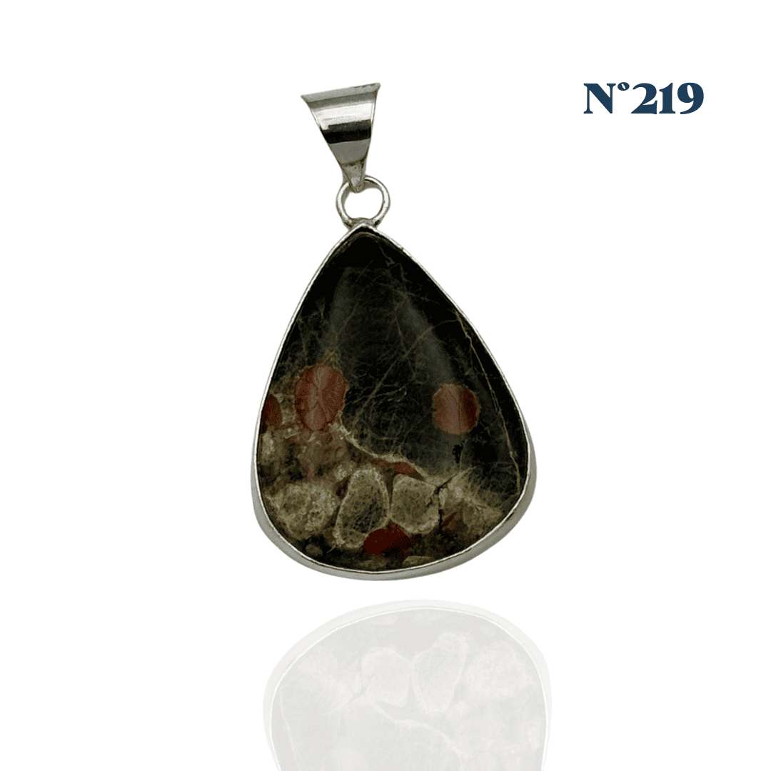 Pendentif Obsidienne Cacahuète – Protection et Transformation