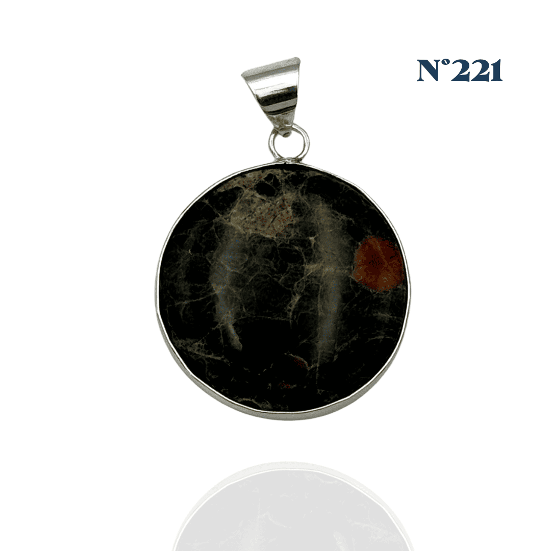 Pendentif Obsidienne Cacahuète – Protection et Transformation