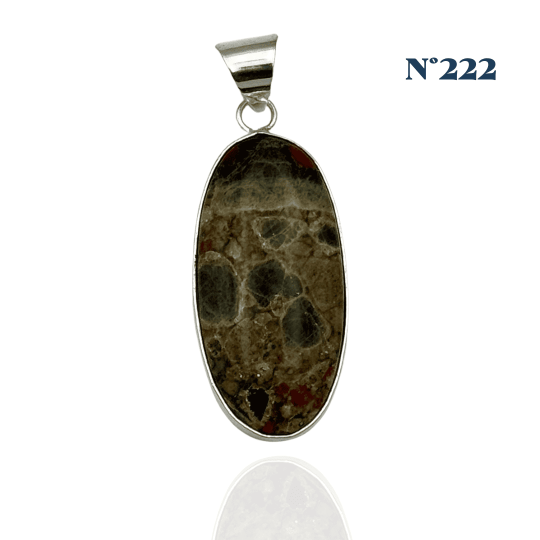 Pendentif Obsidienne Cacahuète – Protection et Transformation