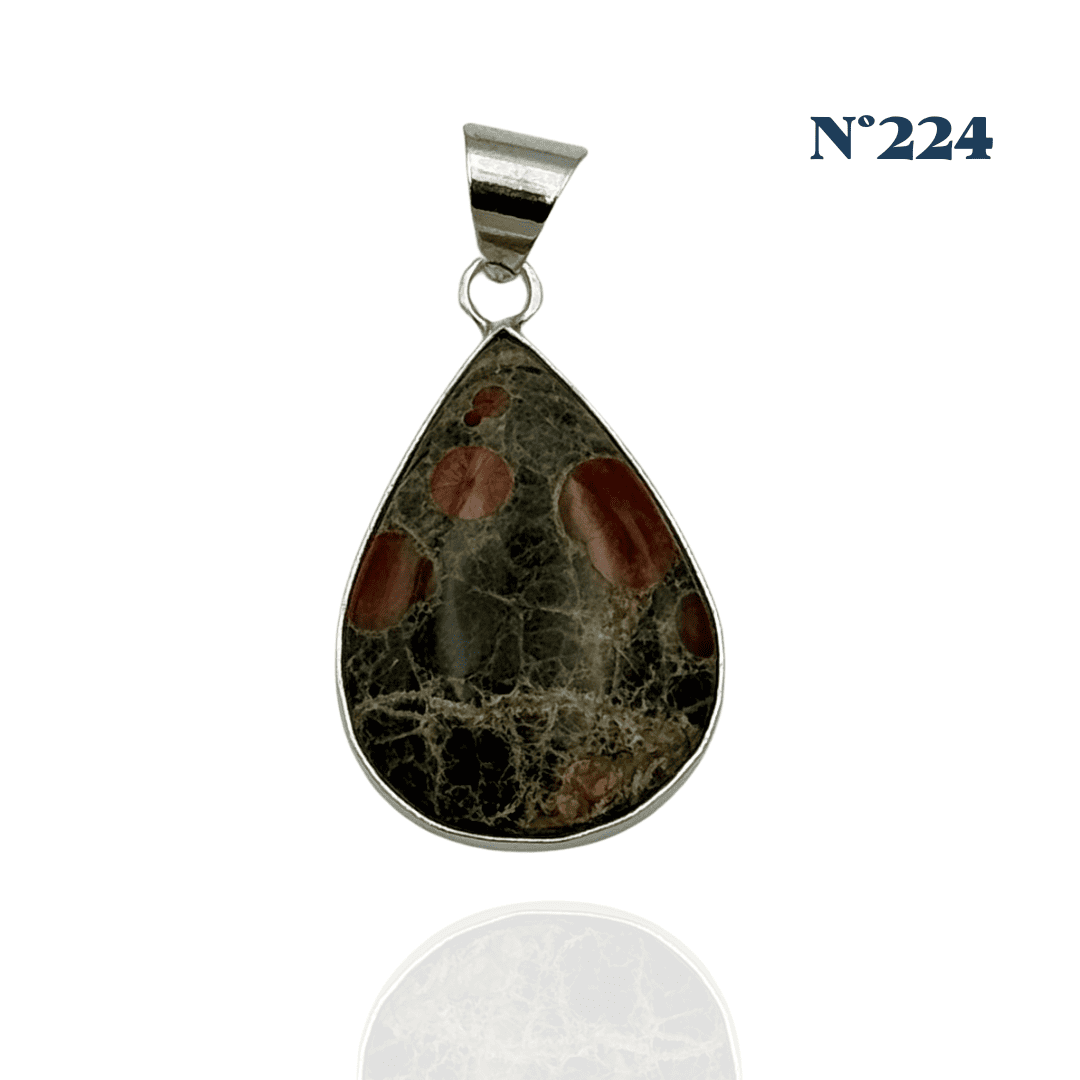Pendentif Obsidienne Cacahuète – Protection et Transformation