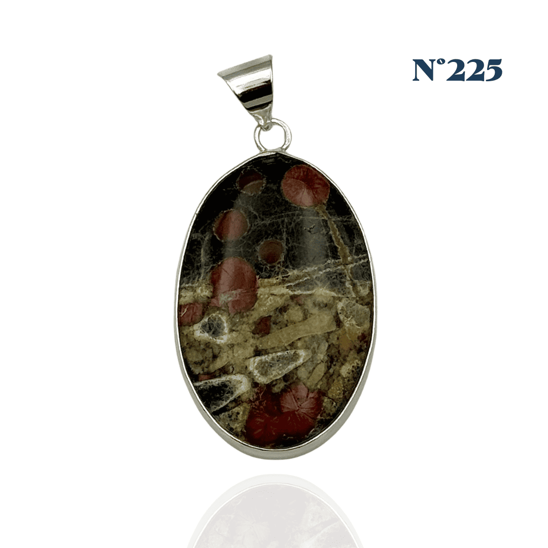 Pendentif Obsidienne Cacahuète – Protection et Transformation