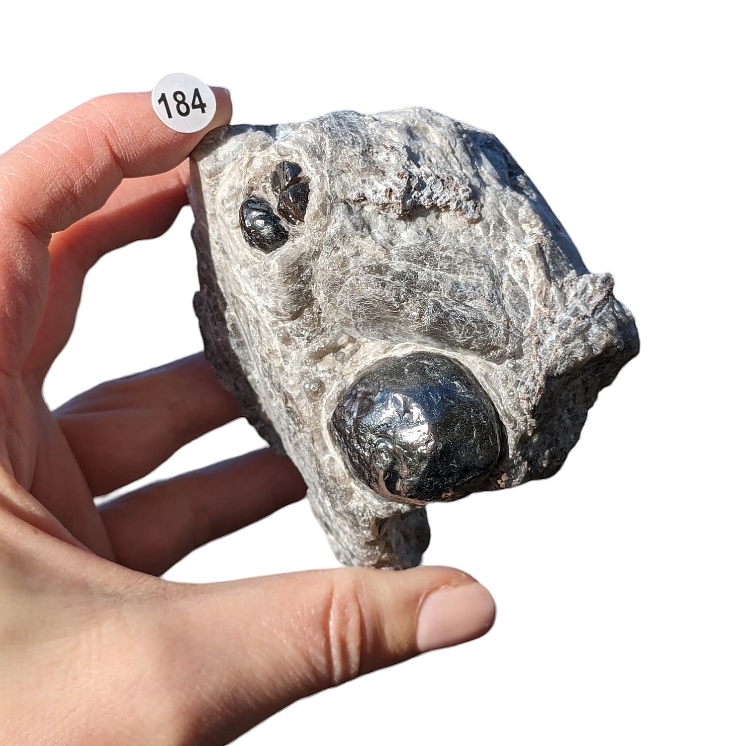 Obsidienne Larme d’Apache sur Gangue – Protection