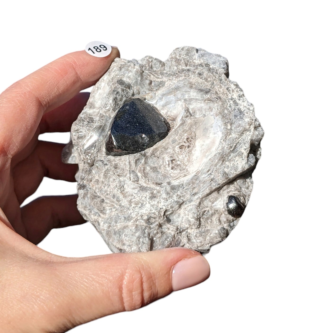 Obsidienne Larme d’Apache sur Gangue – Protection