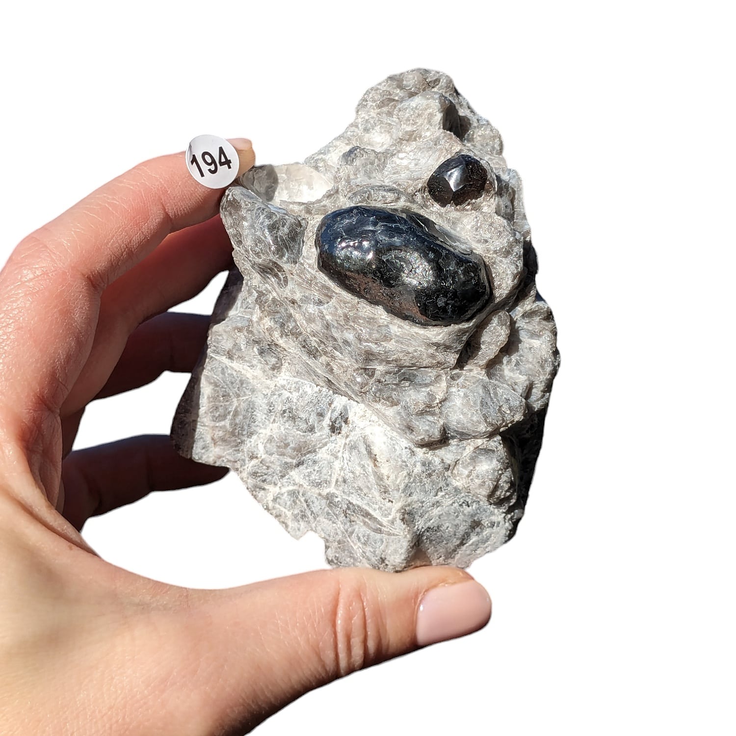 Obsidienne Larme d’Apache sur Gangue – Protection