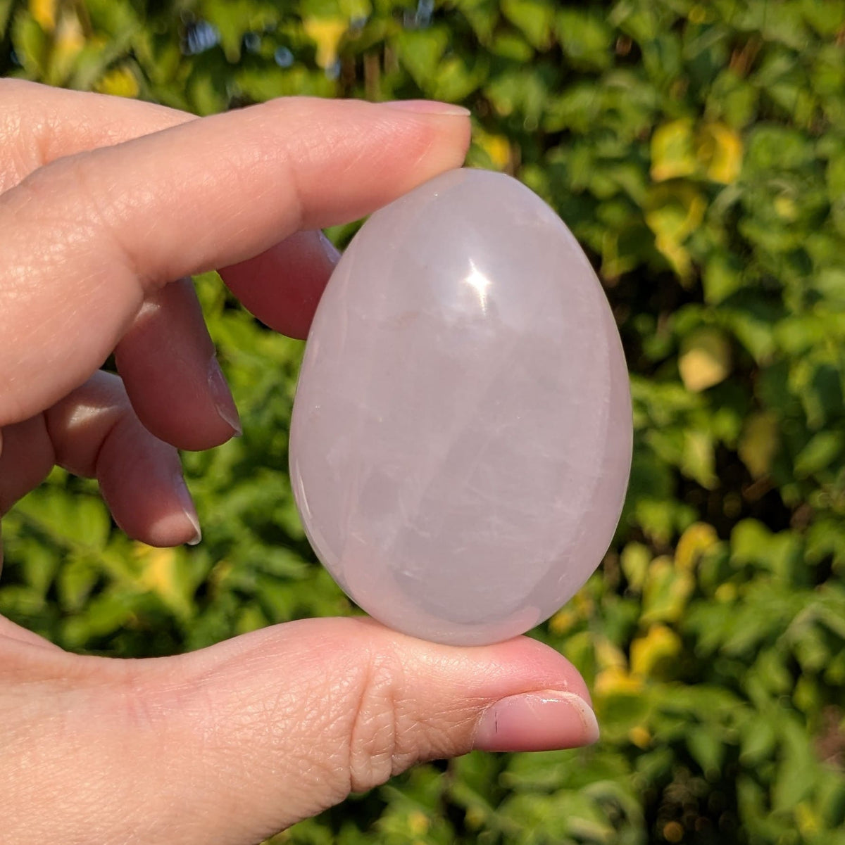 Oeuf Quartz Rose