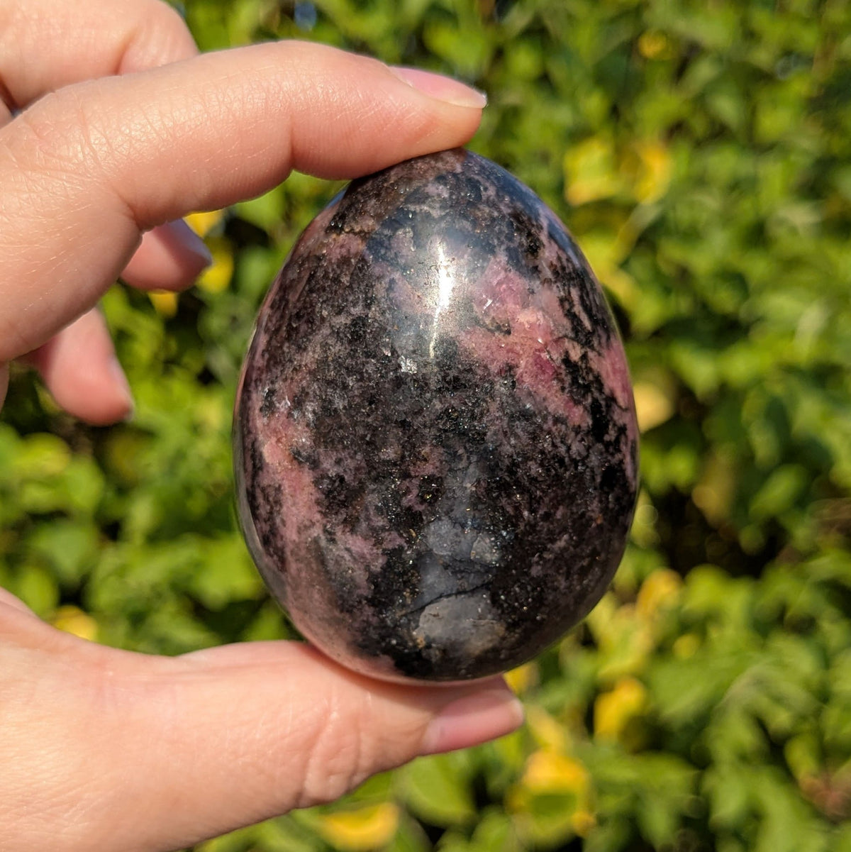 Oeuf rhodonite