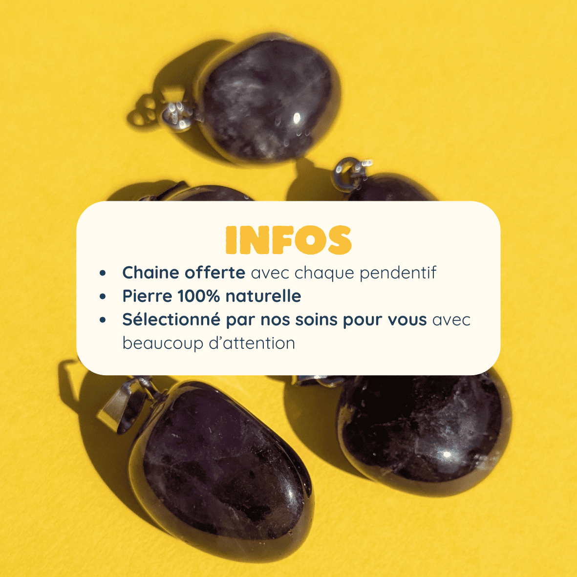 Pendentif en Améthyste Roulée – Sérénité et Élévation Spirituelle