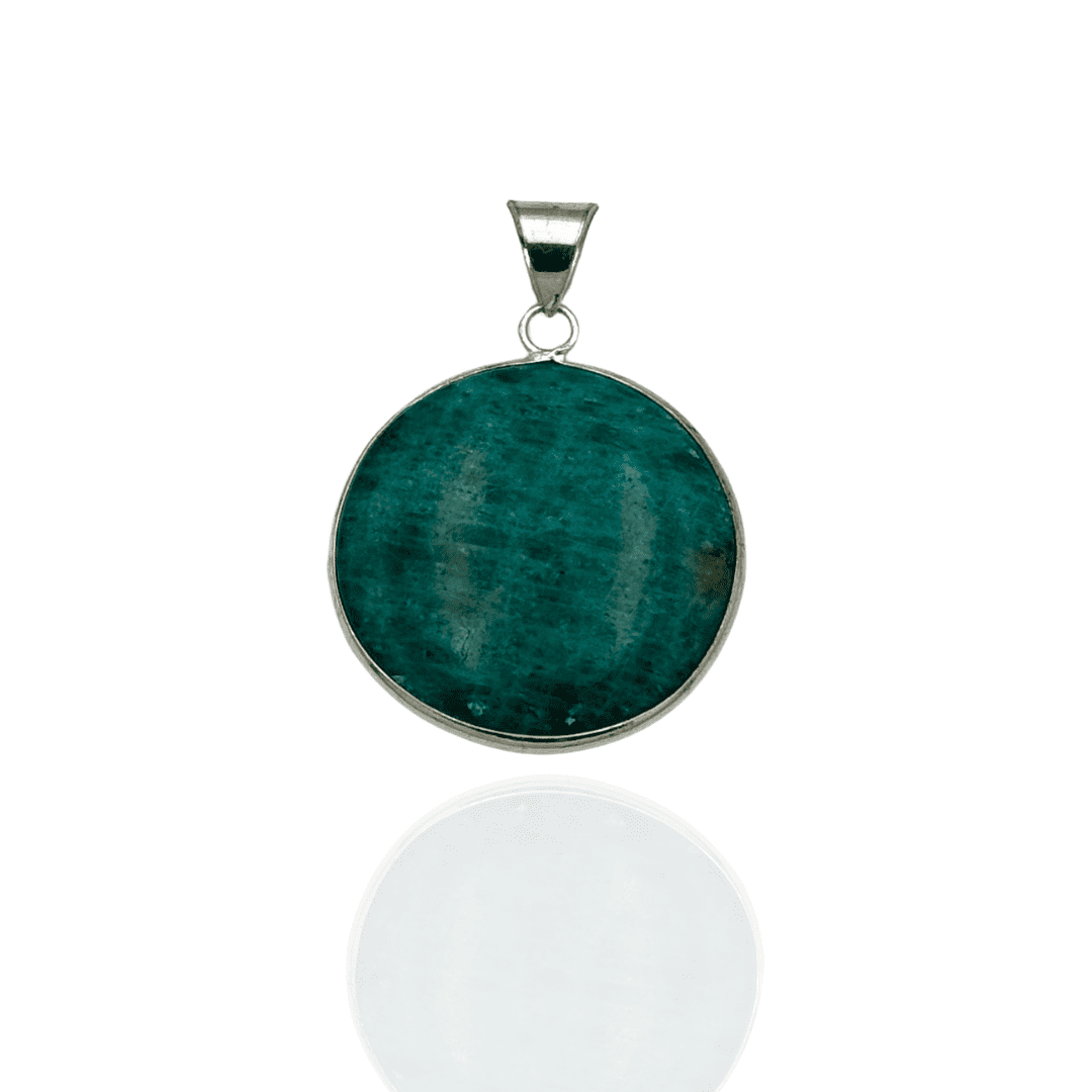 Pendentif en Apatite Bleue – Communication et Clarté d’Esprit