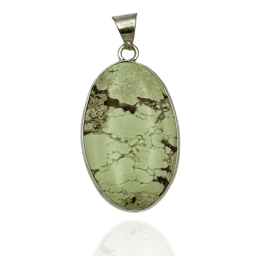 Pendentif Chrysoprase Citron – Renouveau et Confiance en Soi