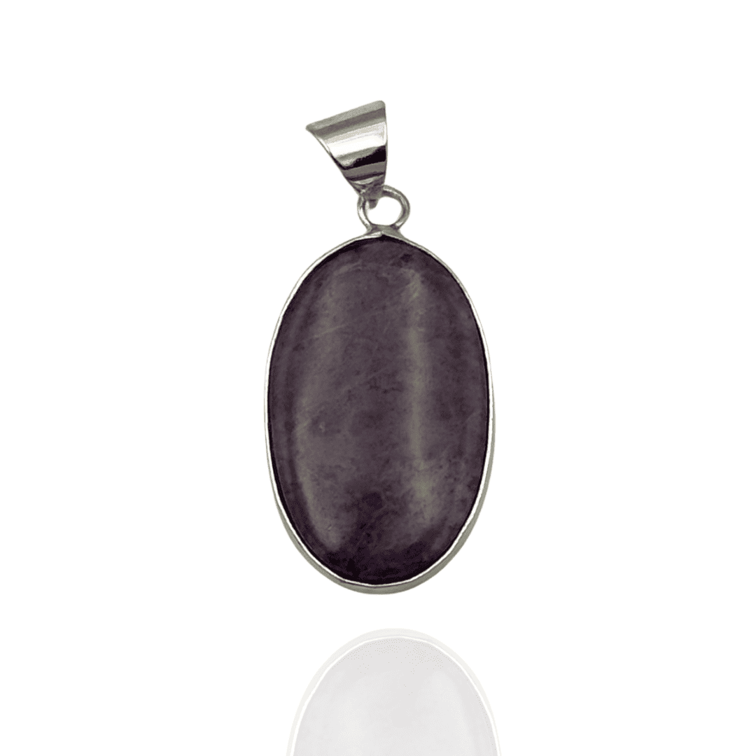 Pendentif en Jade Lavande – Sérénité et Équilibre Intérieur