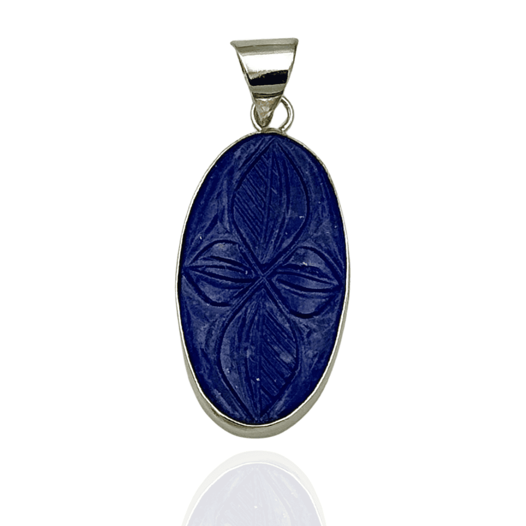Pendentif en Lapis Lazuli – Sagesse et Expression