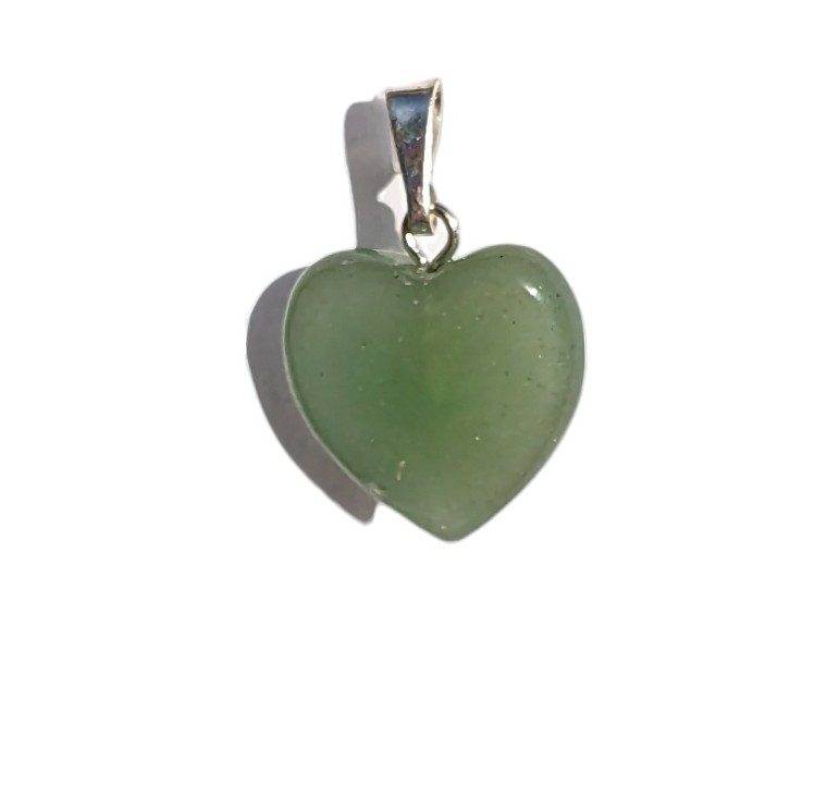 collier coeur aventurine