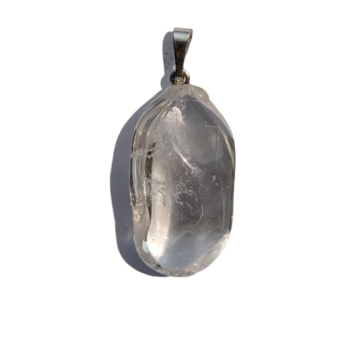 pendentif pierre cristal de roche