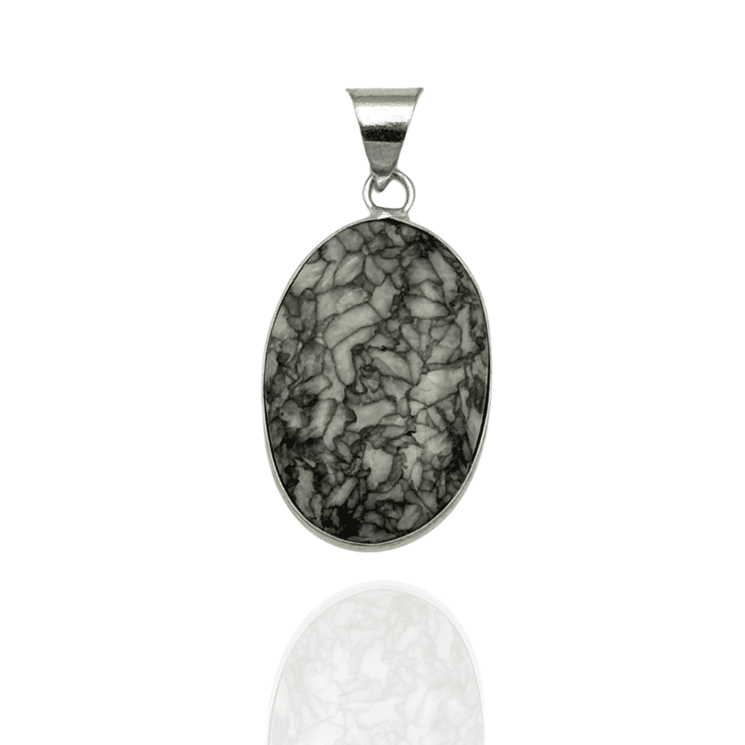 Pendentif Pinolite – Sérénité et Ancrage