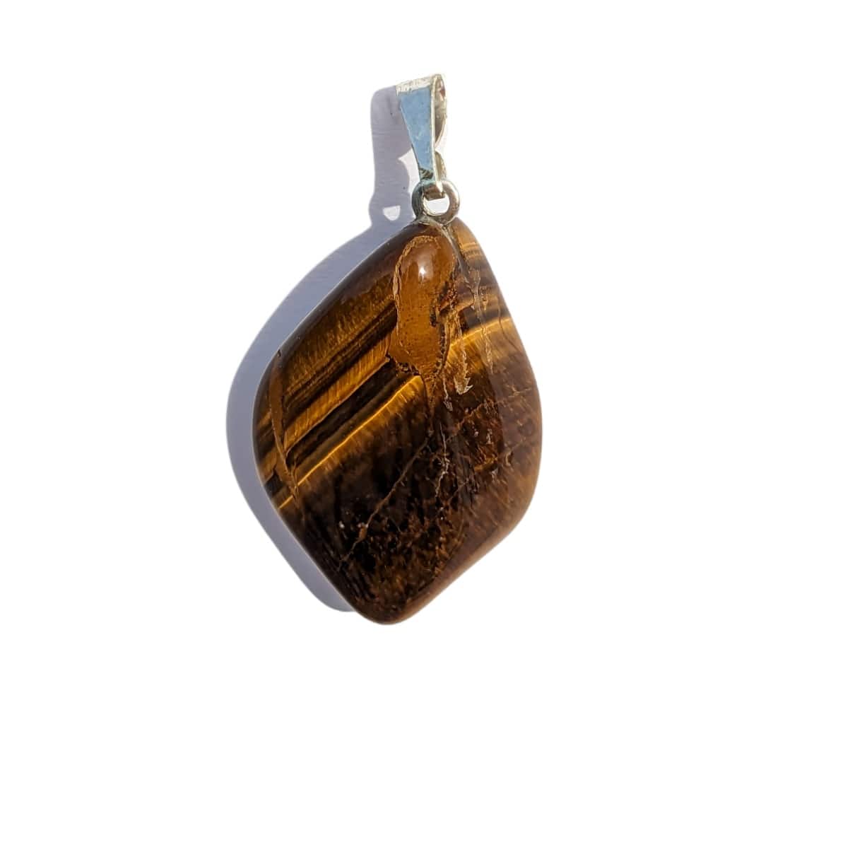 pendentif pierre oeil de tigre