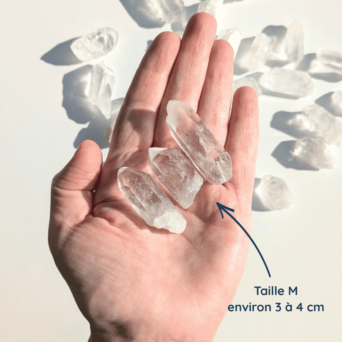 Pointes Cristal de Roche – Clarté et Amplification