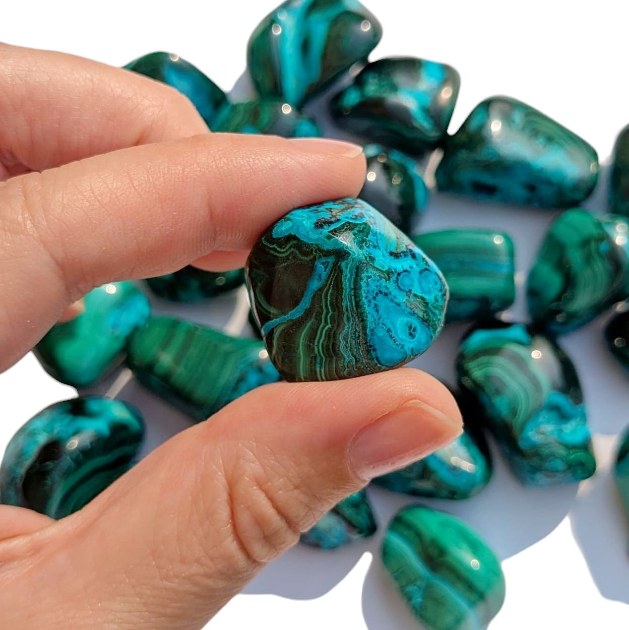 pierre chrysocolle malachite
