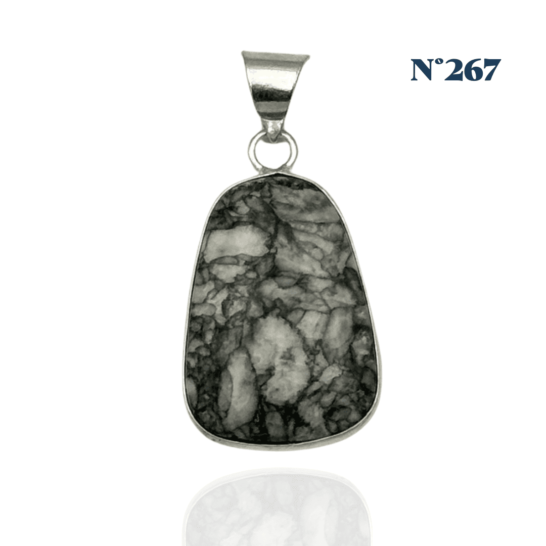 Pendentif Pinolite – Sérénité et Ancrage