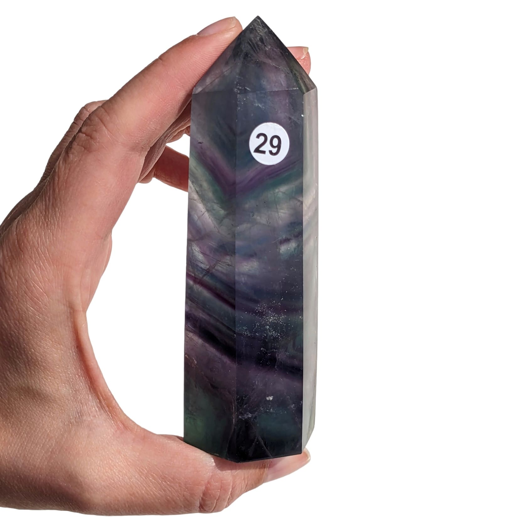 fluorite en pointe