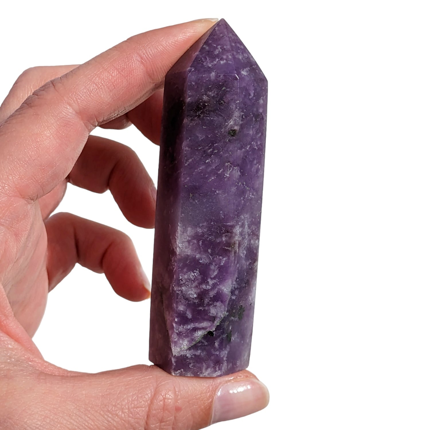 Pointe lépidolite n°4