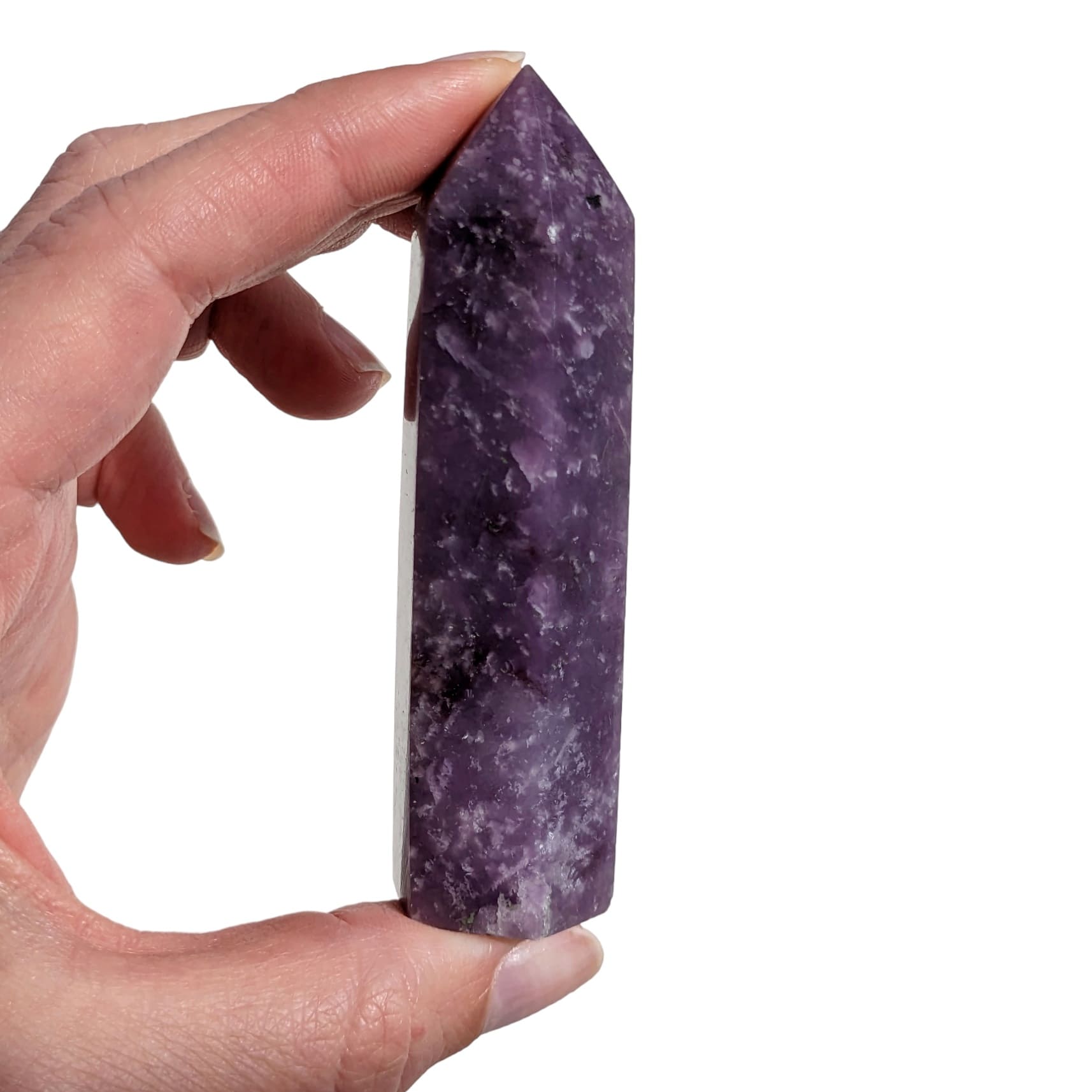 Pointe lépidolite n°4