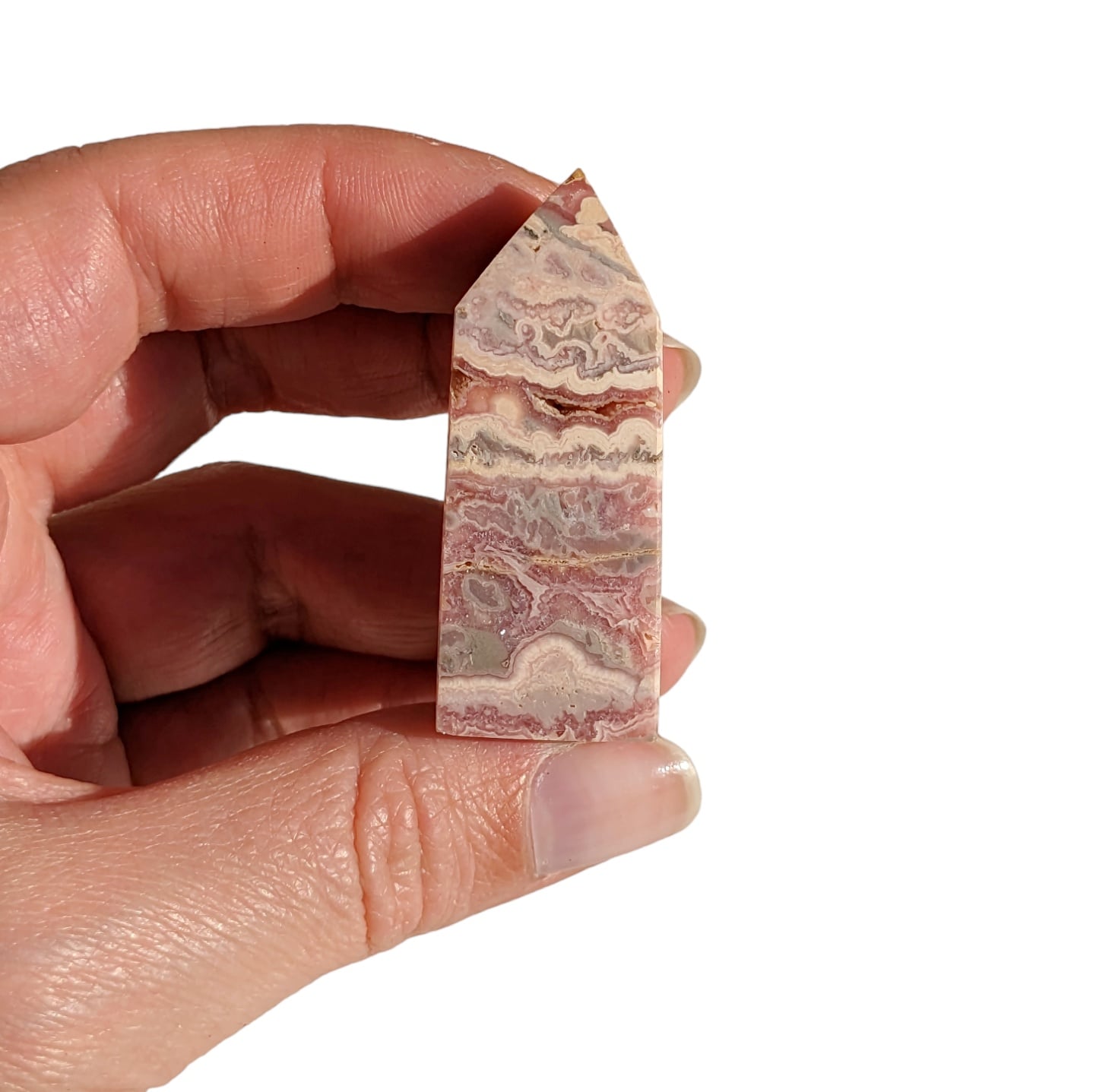 Pointe Rhodochrosite N°4