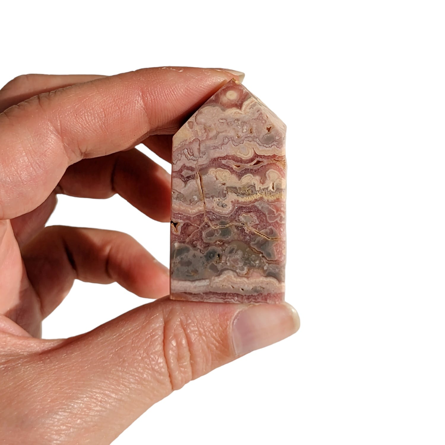Pointe Rhodochrosite N°4