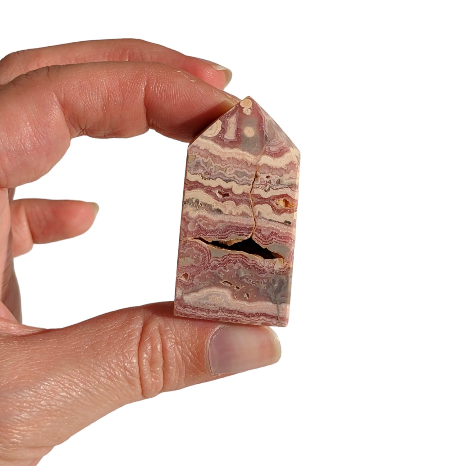 Pointe Rhodochrosite N°4