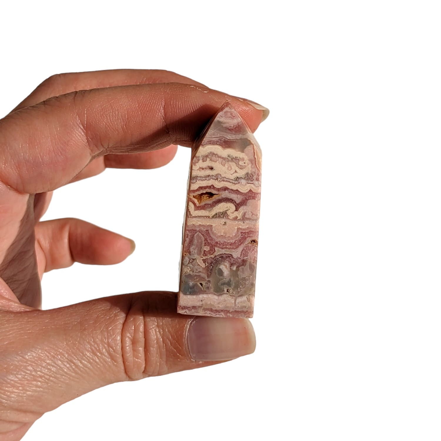 Pointe Rhodochrosite N°4