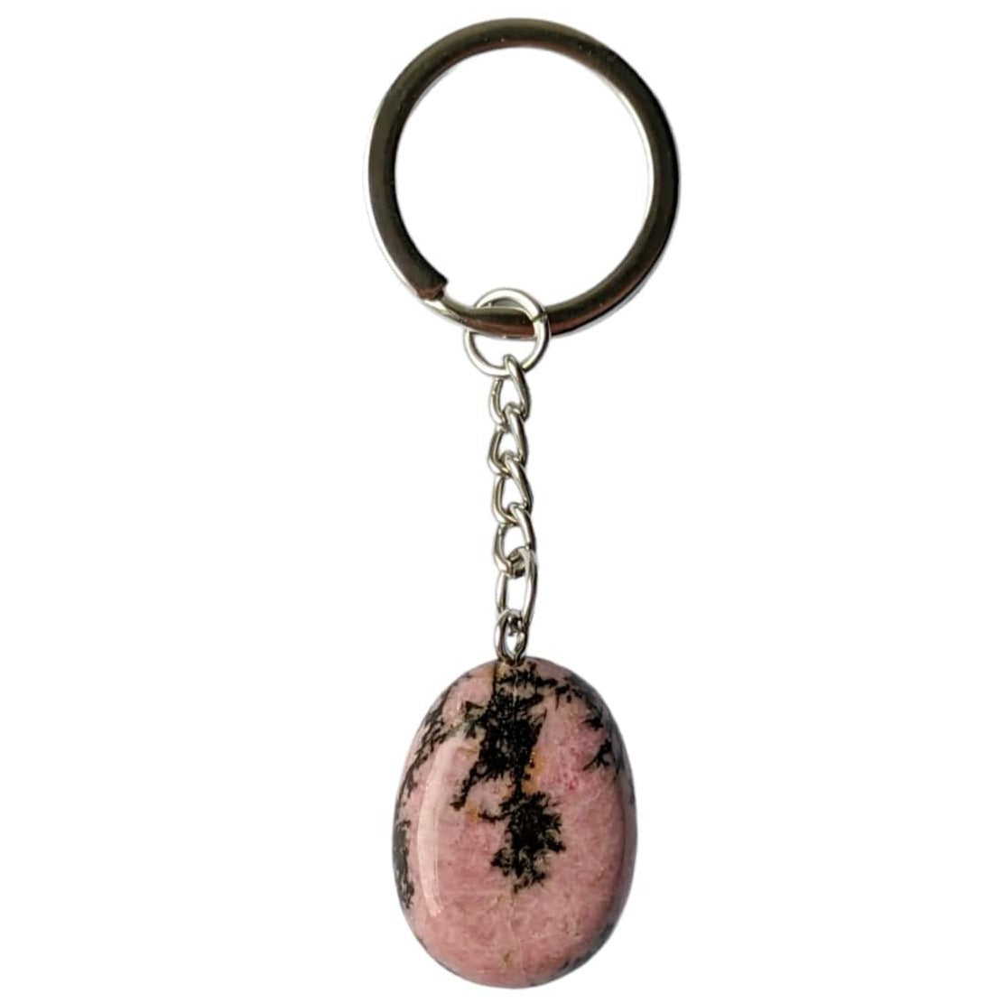 porte clés rhodonite