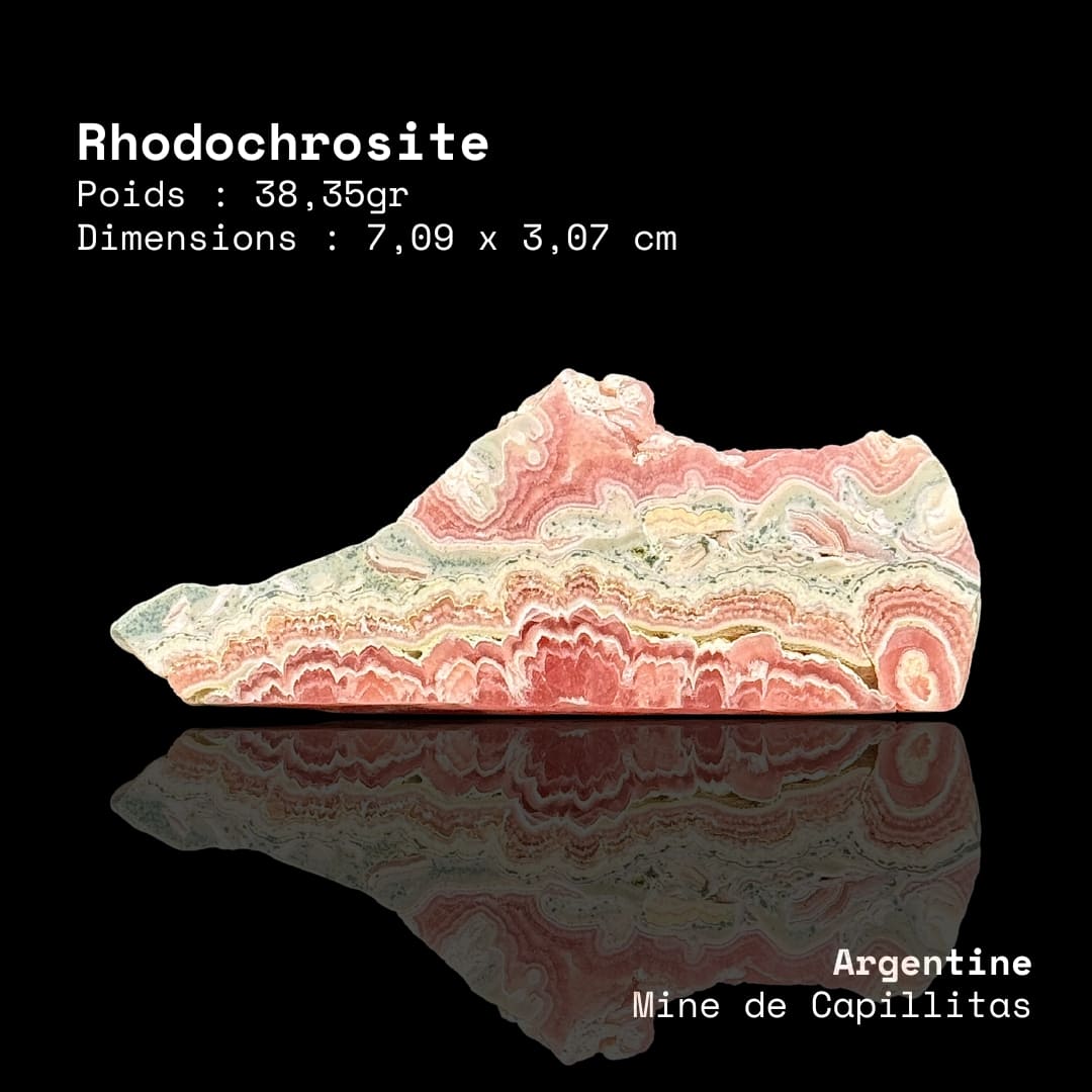 Rhodochrosite Tranche - Argentine #2