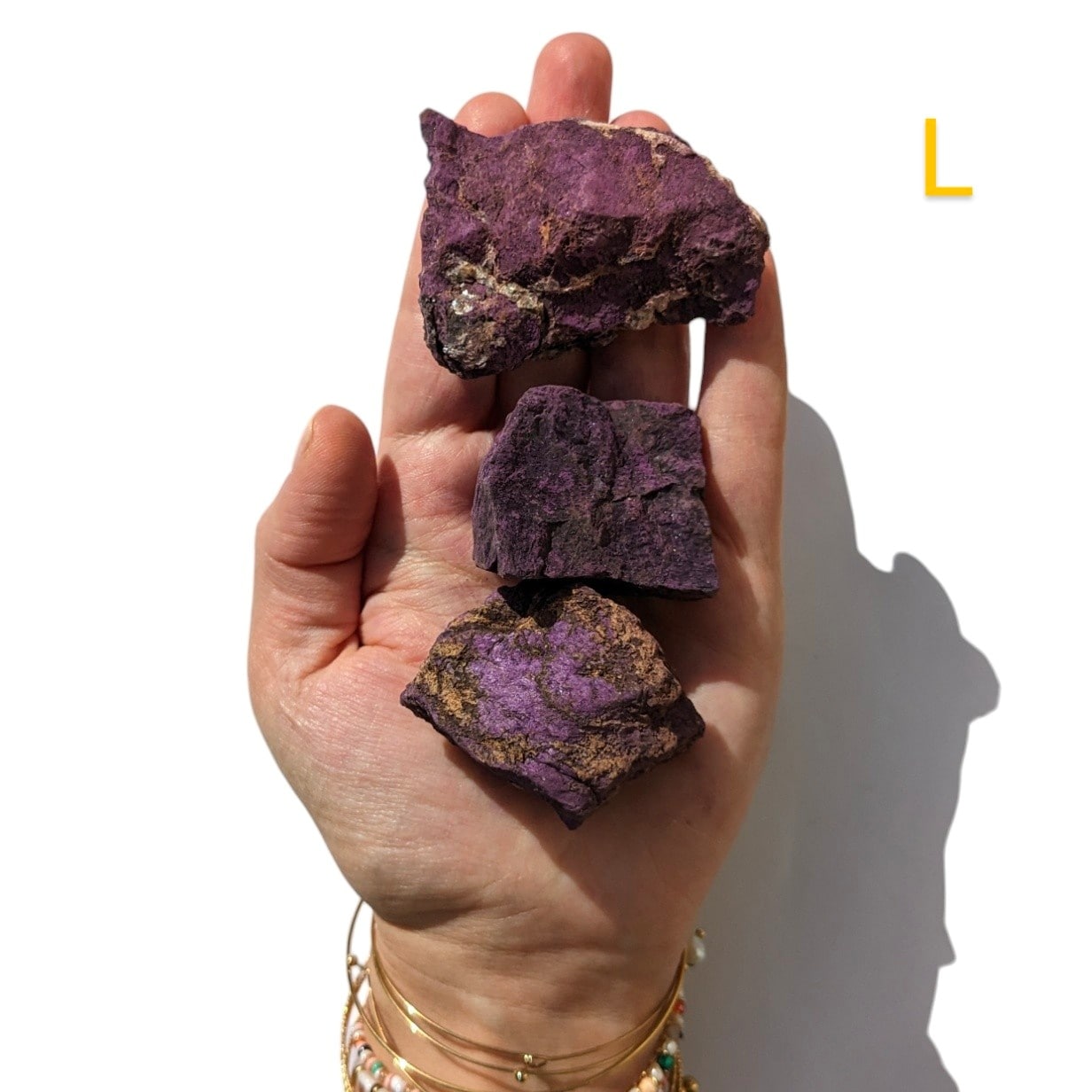 Purpurite brute – Clarté Mentale et Expression Intuitive