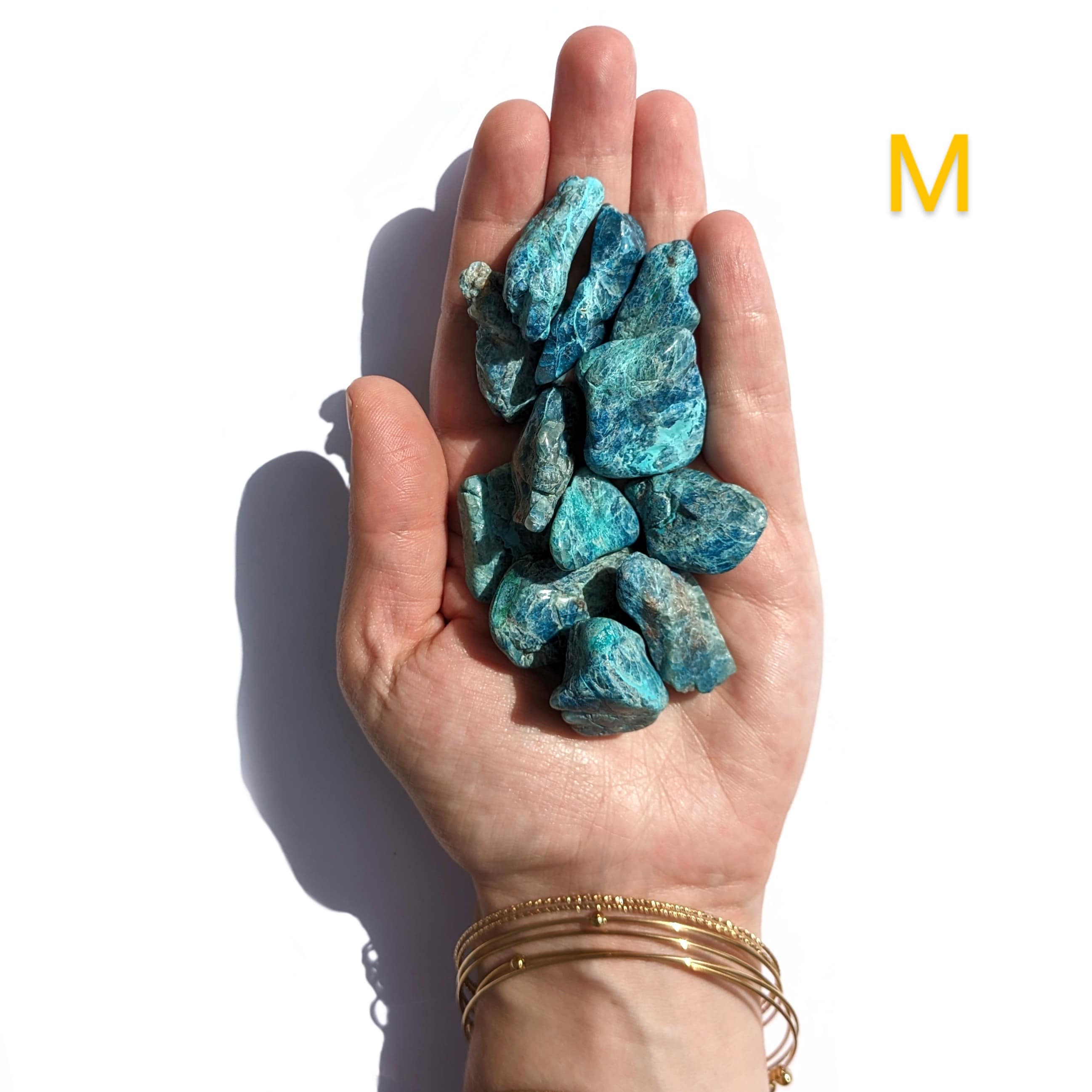 Pierre Roulée Shattuckite – Communication et Intuition