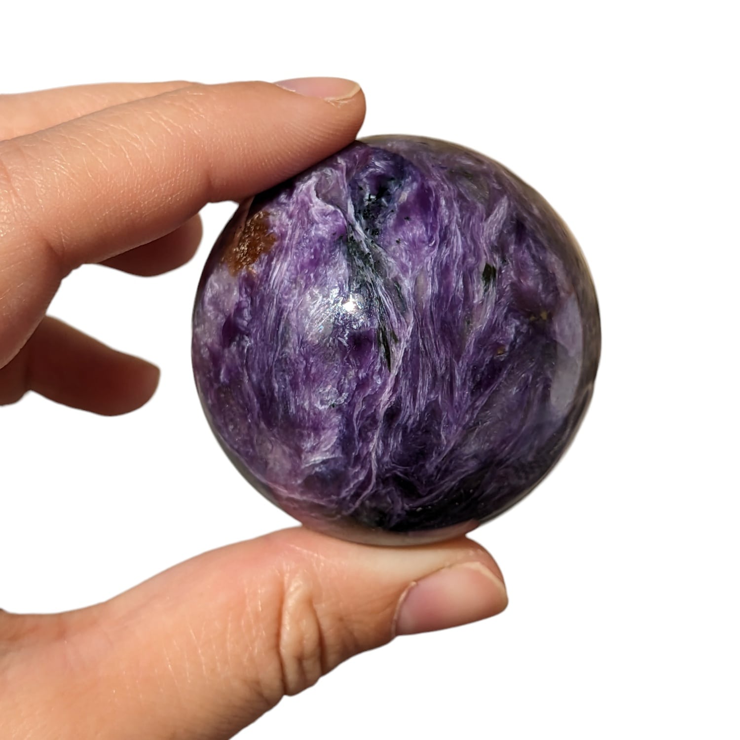 charoite en sphère