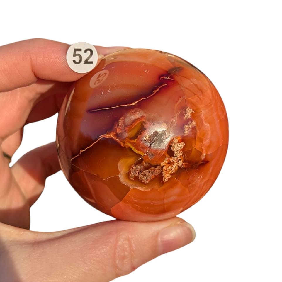 pierre cornaline sphere