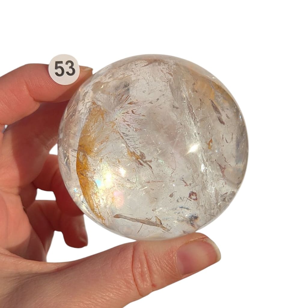 Grosses Sphères en cristal de roche n°53