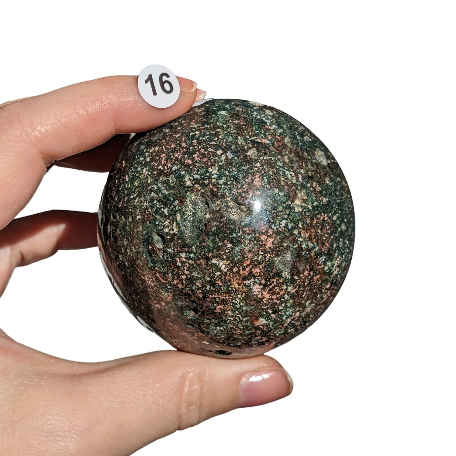 Sphere Jaspe orbiculaire N°16