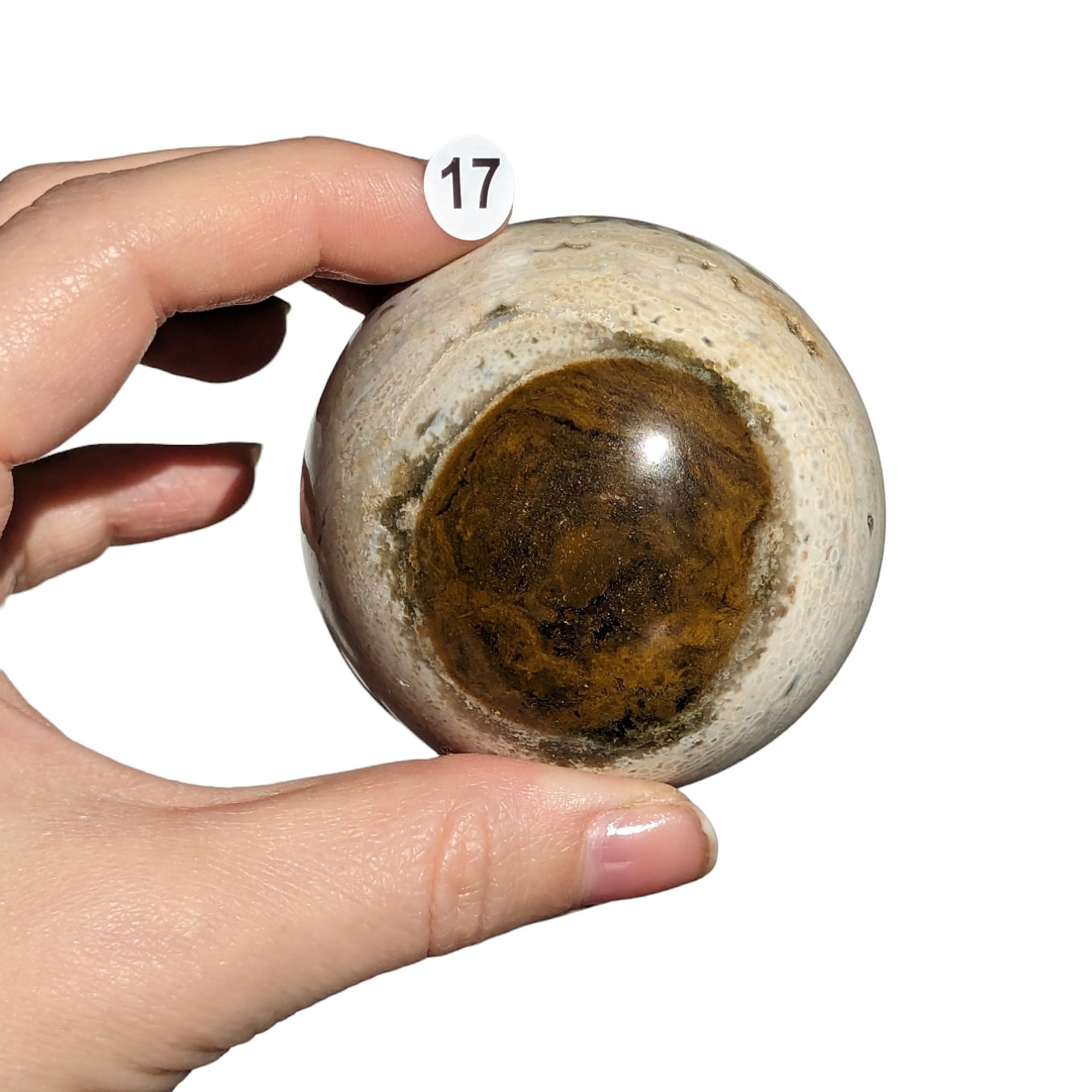 Sphère Jaspe orbiculaire N°17