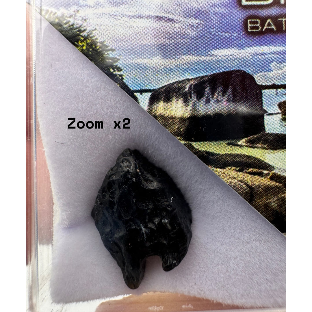 Billitonite "Batu Satam" - Tektite Rare d'Indonésie