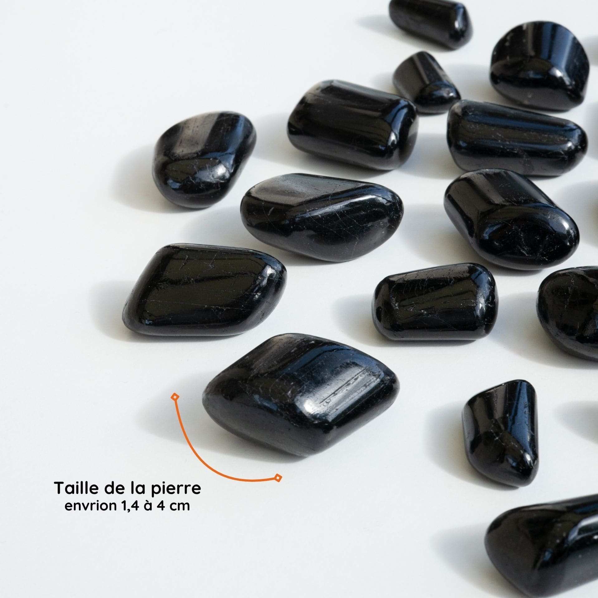 Pierre Roulée Tourmaline Noire – Protection et Ancrage