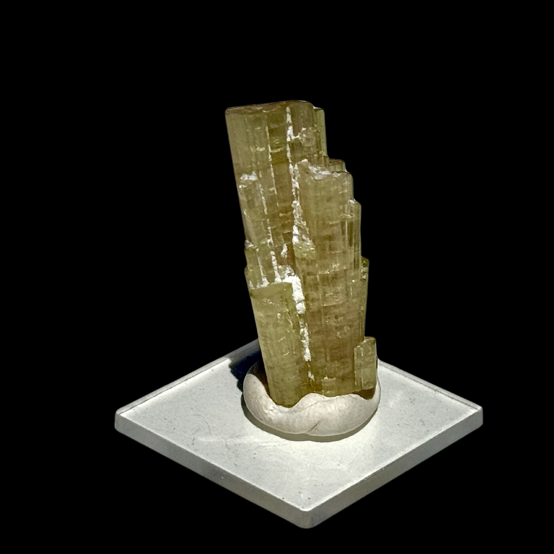 Tourmaline Vert Pâle en Gradins — Mine de Chhappu N°3, Pakistan