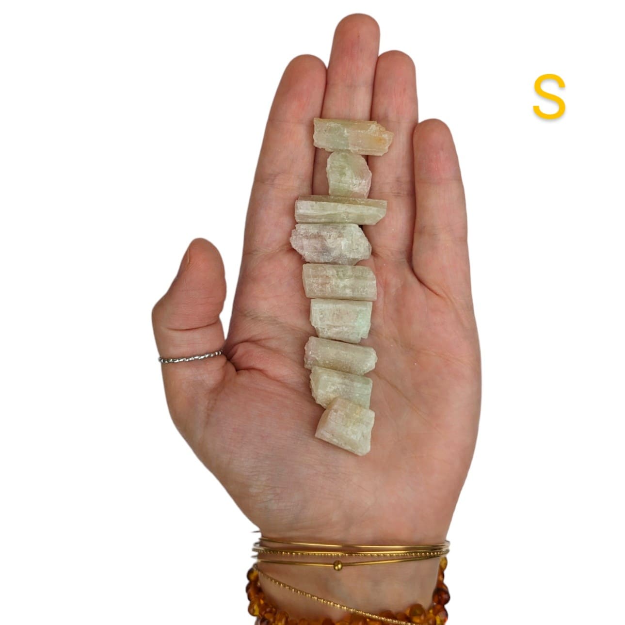 tourmaline melon d'eau brut pale