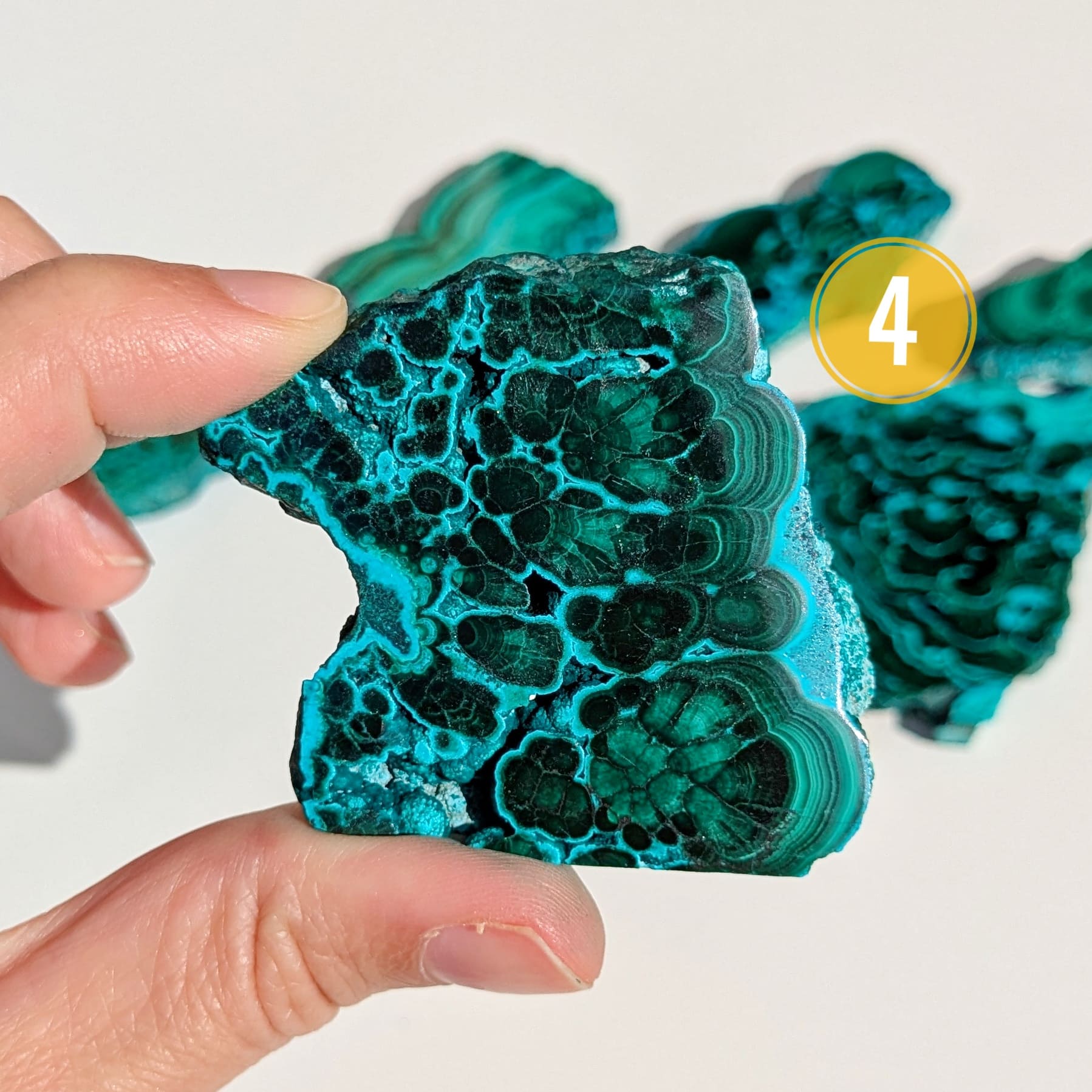 vraie pierre naturelle chrysocolle malachite