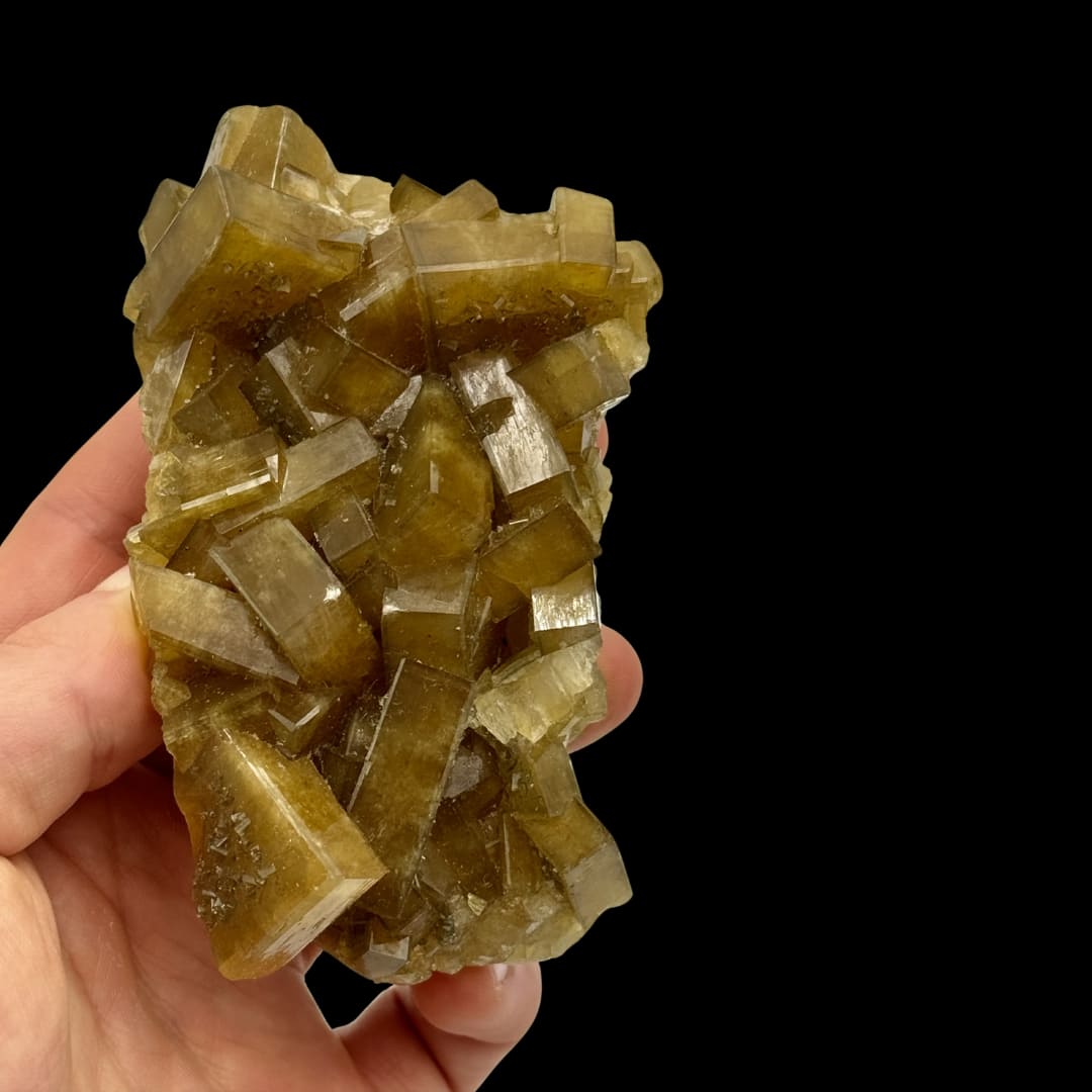 Baryte Dorée Cristallisée (Chine)