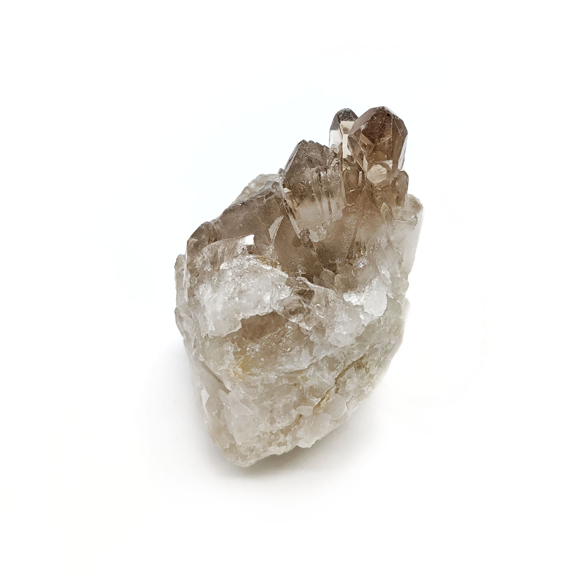 Mini géode / druse de Quartz fumé naturel poids 132gr