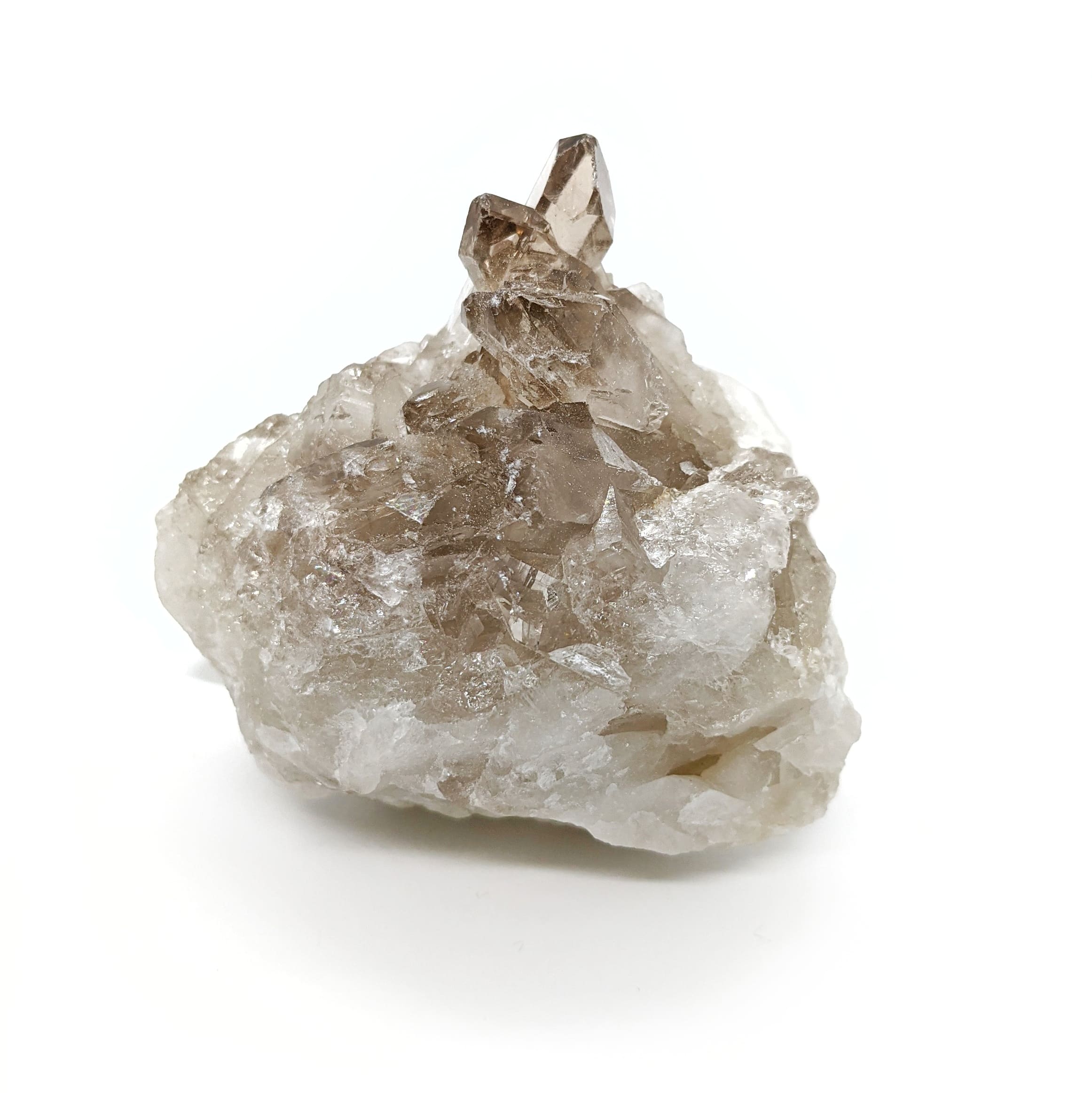 Mini géode de Quartz fumé naturel poids 132gr