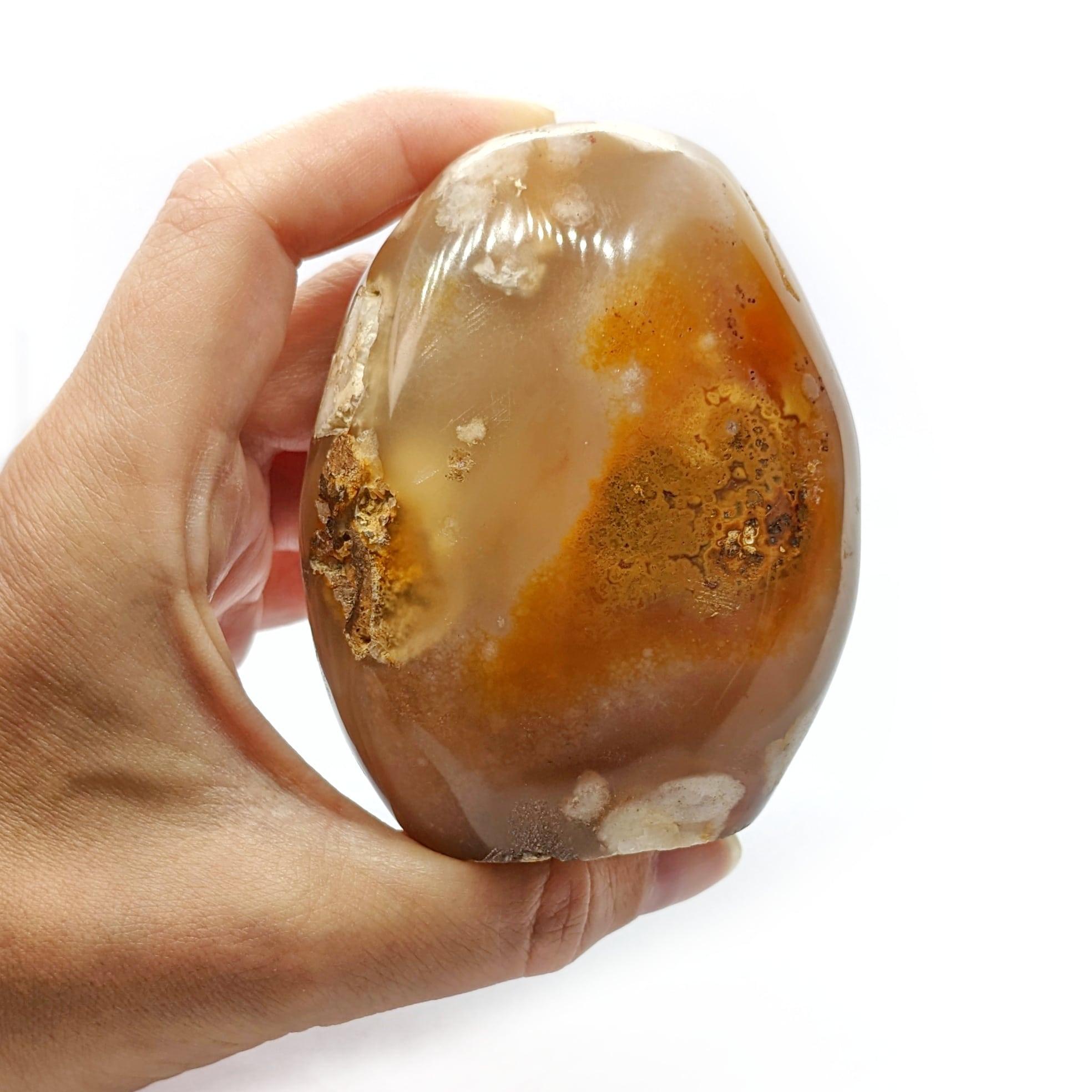 AGATE FLEUR DE CERISIER PIERRE NATURELLE